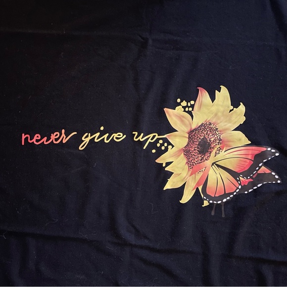 🌻Never Giver Up MS Awareness Women's T-Shirt🌻 🆕 - Picture 8 of 10